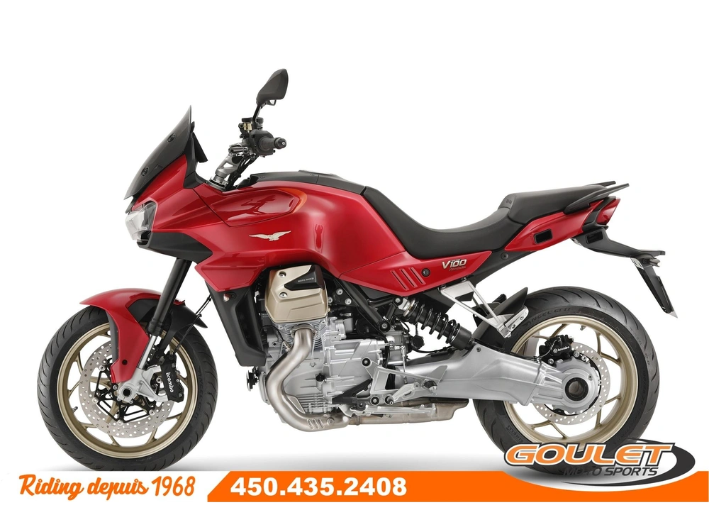 Moto Guzzi V100 Mandello Rosso Magma 2023 alt