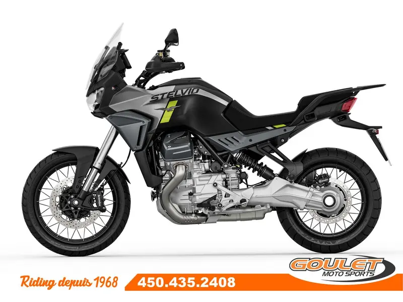 2024 Moto Guzzi STELVIO NERO VULCANO