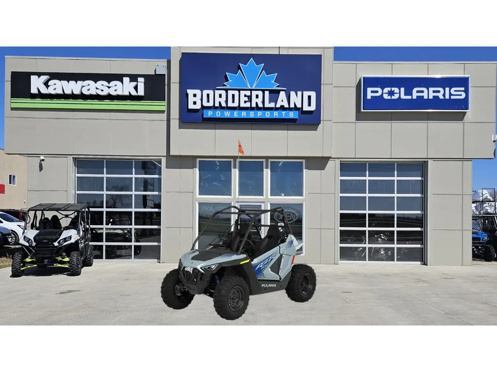 2025 Polaris RZR 200 EFI - STORM GRAY / POLARIS BLUE