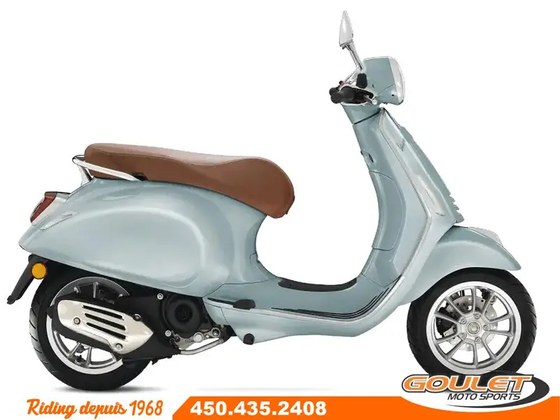 2023 Vespa Primavera 50 ** PRIX LIQUIDATION ** GRIGIO DELICATO GLOSSY
