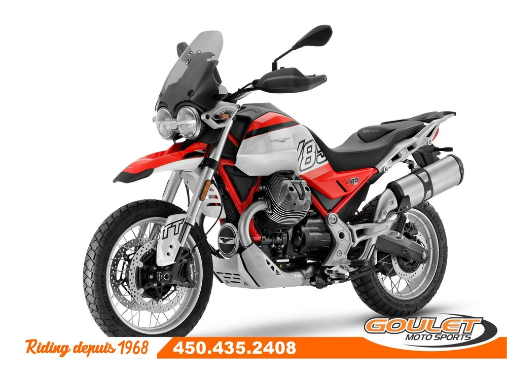 2025 Moto Guzzi V85 Tt Rosso Fuji alt
