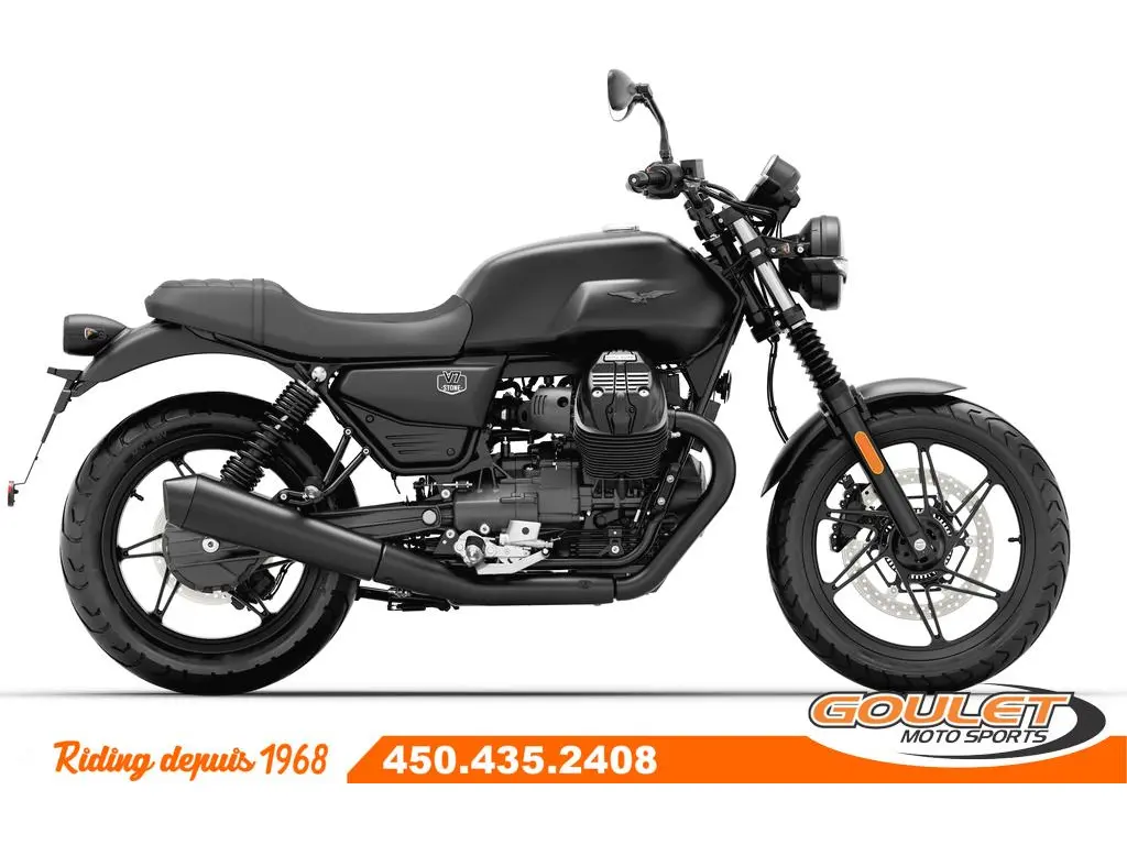 Moto Guzzi V7 STONE NERO RUVIDO 2025