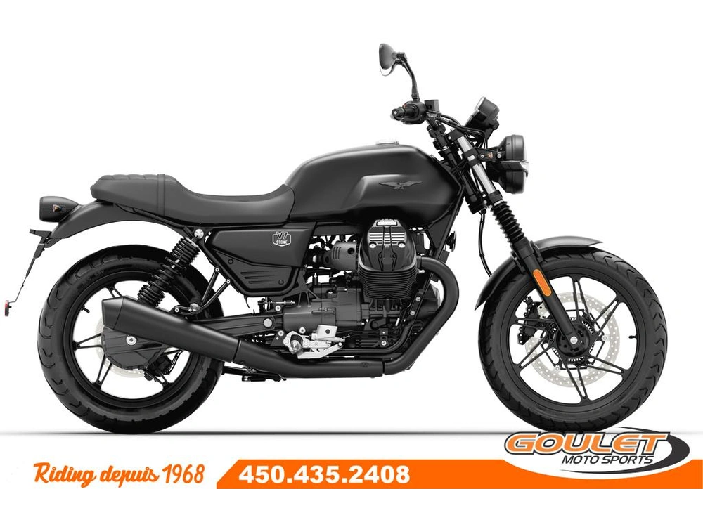 Moto Guzzi V7 Stone Nero Ruvido 2025 alt