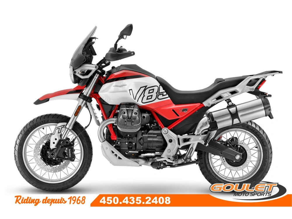 2025 Moto Guzzi V85 Tt Rosso Fuji alt