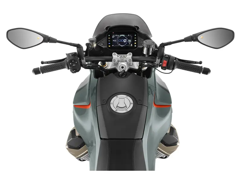 2025 Moto Guzzi V100 MANDELLO S VERDE GHIACCIO