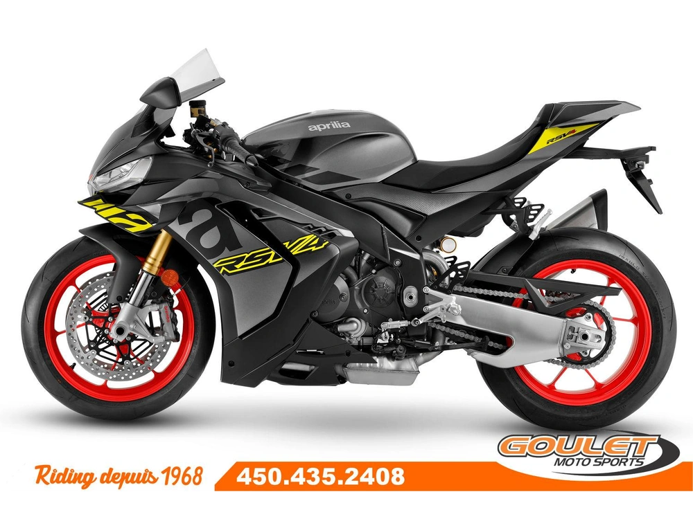 2025 Aprilia Rsv4 1100 Poison Yellow alt