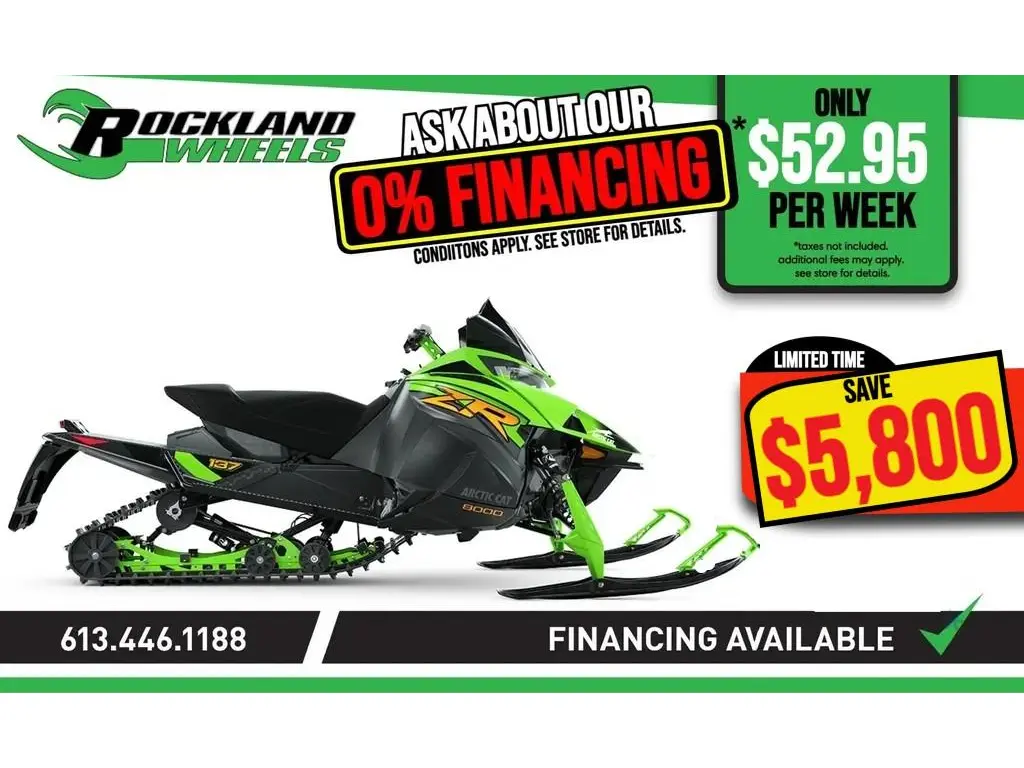 2024 Arctic Cat ZR 8000 137 ES QS3