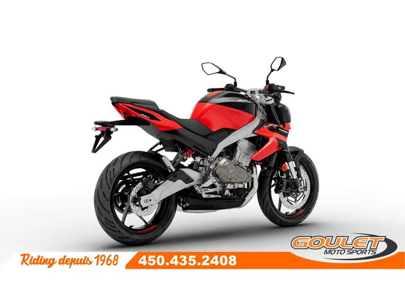 2025 Aprilia TUONO 457 PIRANHA RED