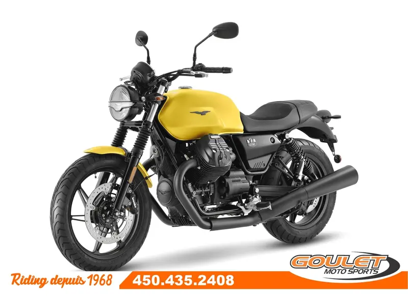 2023 Moto Guzzi V7 STONE GIALLO METALLICO
