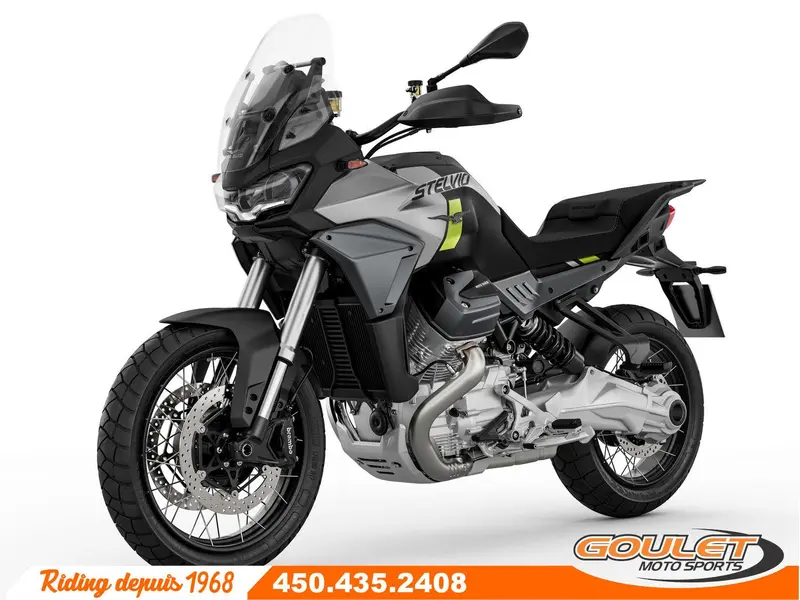 2024 Moto Guzzi STELVIO NERO VULCANO