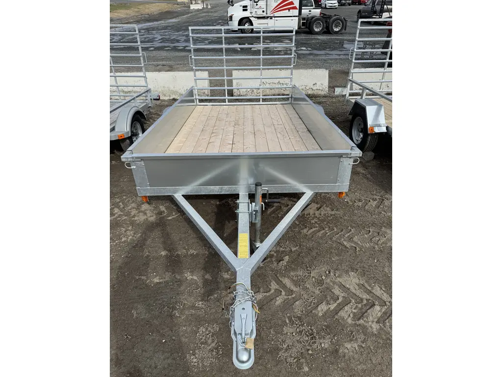 2025 Easy Hauler TRAILER,UTL,68"x123",GALV,W/SIDES
