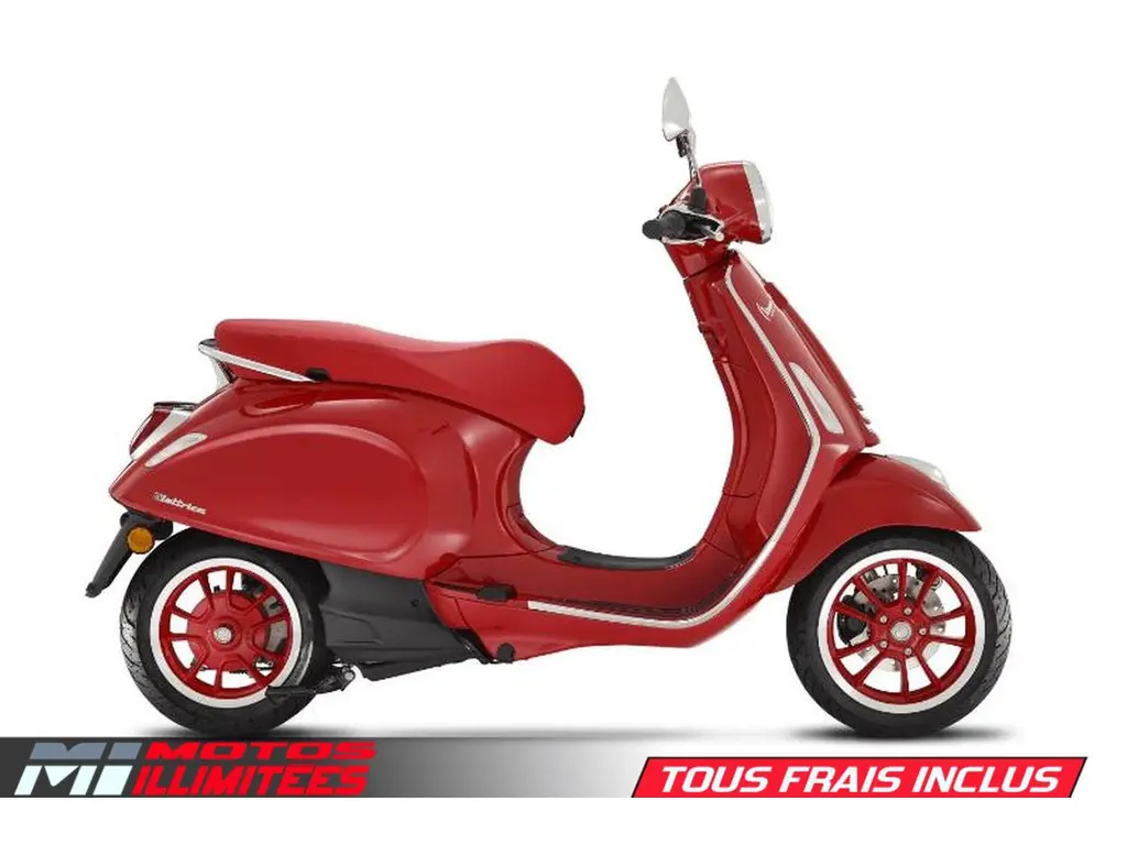 2022 Vespa Elettrica Red