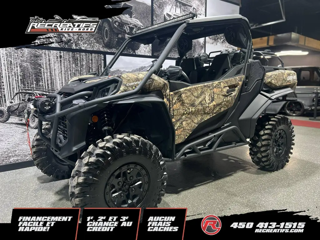 2022 Can-Am COMMANDER XMR 1000R **BAS KILOMÉTRAGE!!**