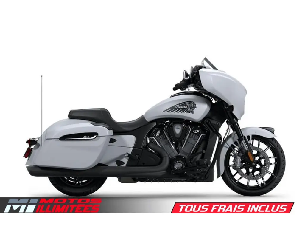 2025 Indian Motorcycles Chieftain PowerPlus Dark Horse 108 With PowerBand Audio Package 