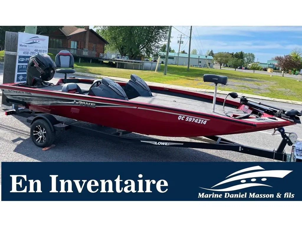 2018 Lowe Boats STINGER 198D 