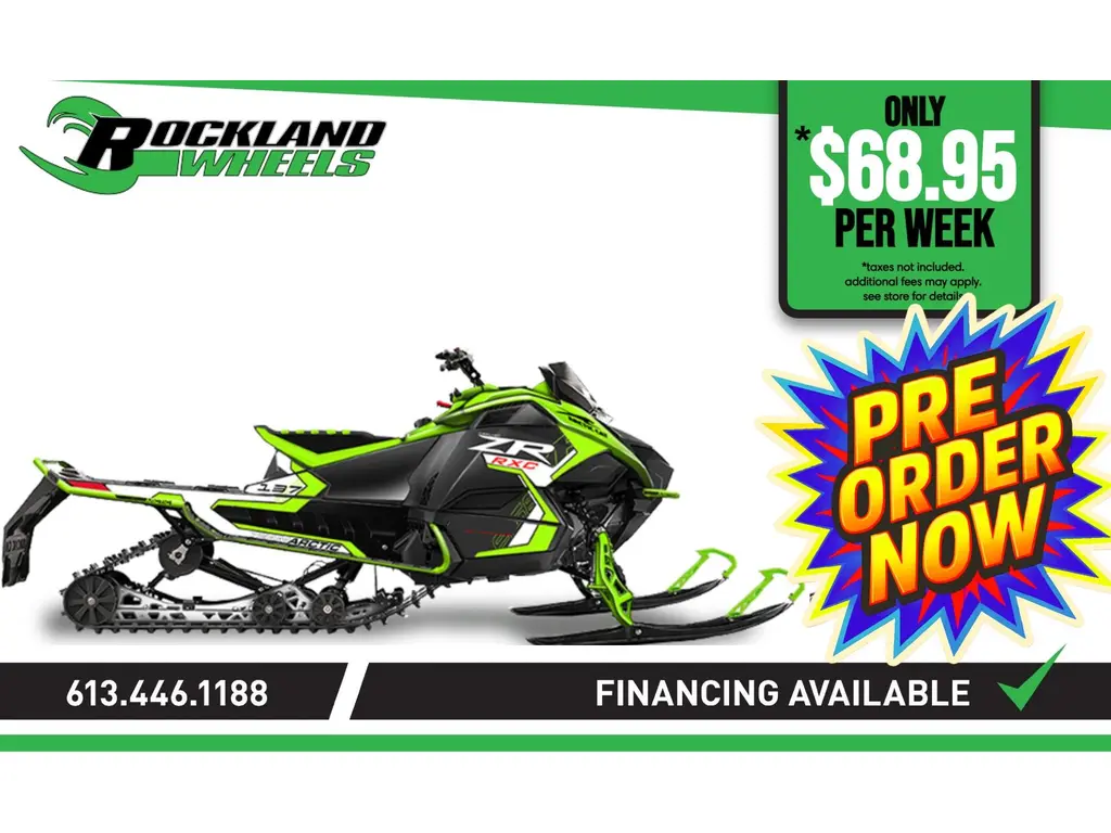 Arctic Cat ZR 600 R-XC ES 137 (SPORT GAUGE) 2026