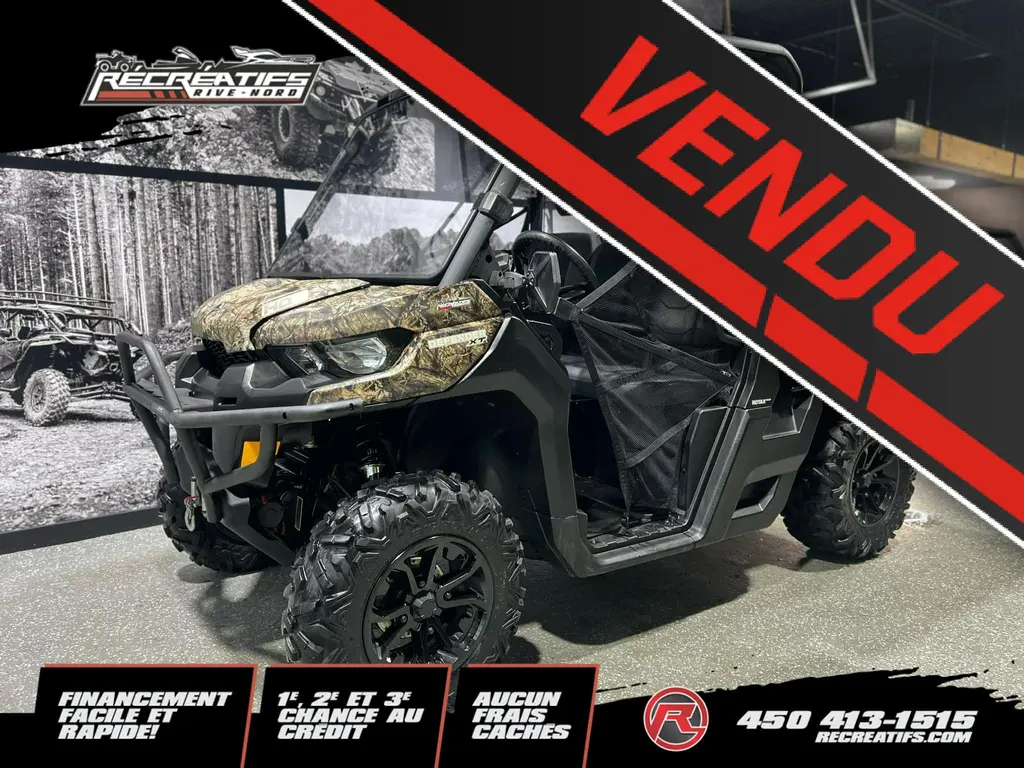 2016 Can-Am DEFENDER HD8 XT DPS CAMO