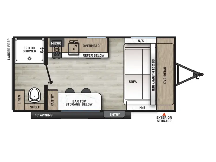 2025 Coachmen CATALINA 154RBX 