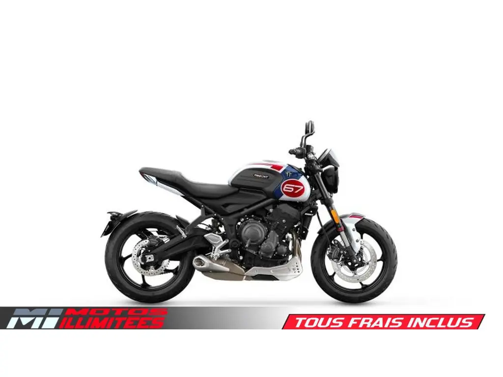 2025 Triumph Trident 660 Triple Tribute Edition