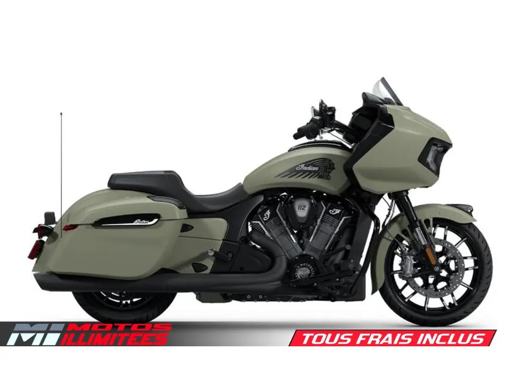 2025 Indian Motorcycles Challenger Dark Horse With 112ci + Rider Assist Package + PowerBand Audio Package 