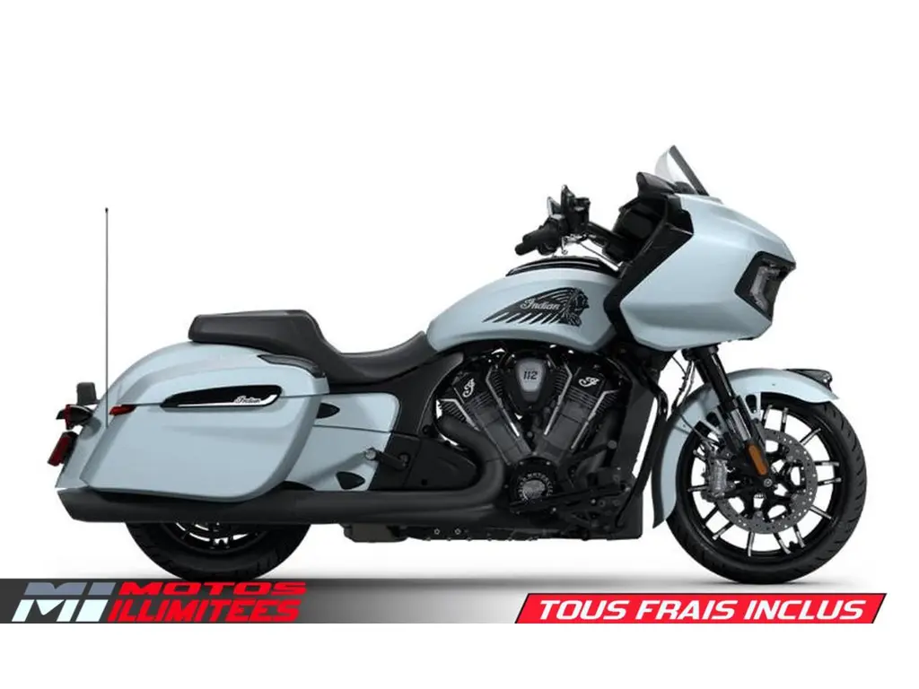 2025 Indian Motorcycles Challenger Dark Horse With 112ci + Rider Assist Package + PowerBand Audio Package 