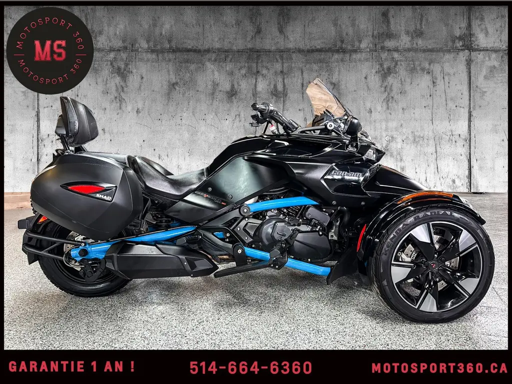 2022 Can-Am SPYDER F3S SE6 VALISES + DOSSIER AUBAINE !