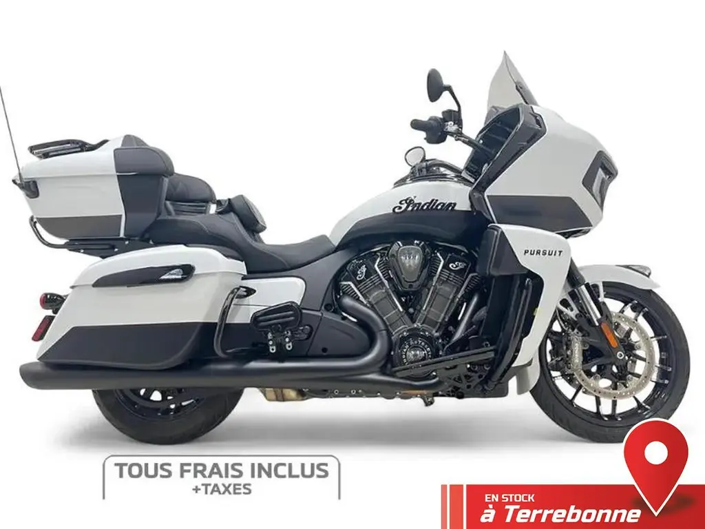 2024 Indian Motorcycles Pursuit Dark Horse PowerBand Audio