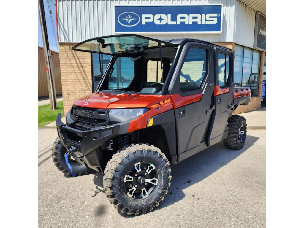 2025 Polaris Ranger Crew XP 1000 NorthStar Edition Premium Orange Rust 