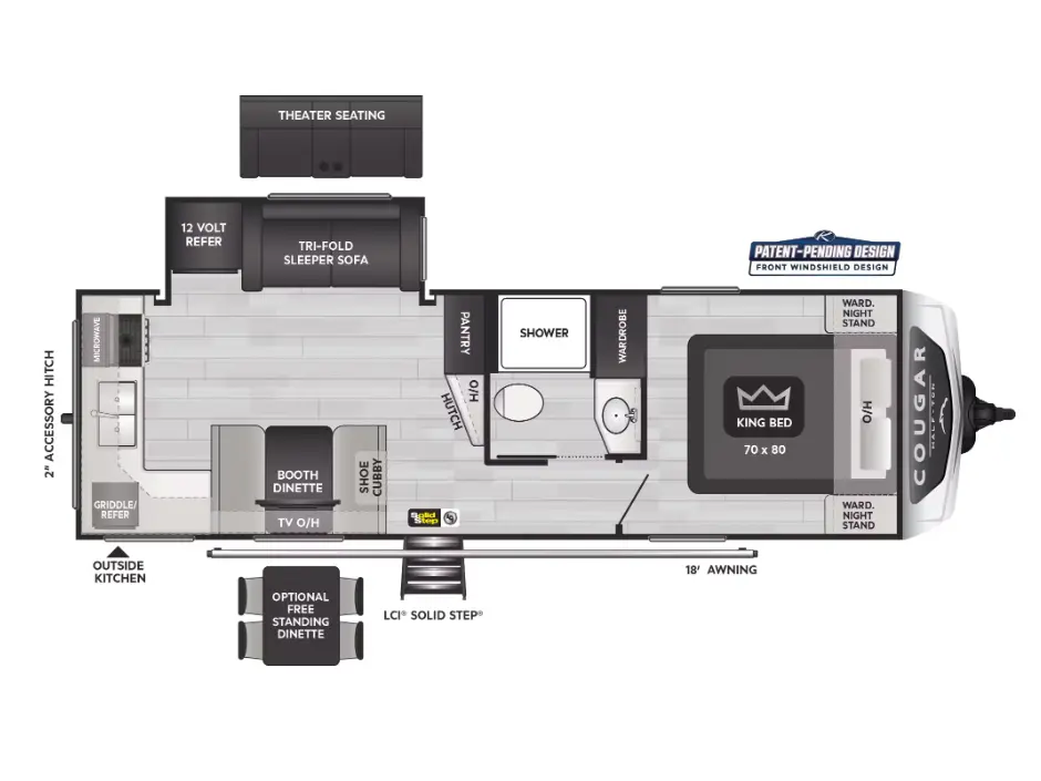 2024 Keystone RV COUGAR 25MLE 
