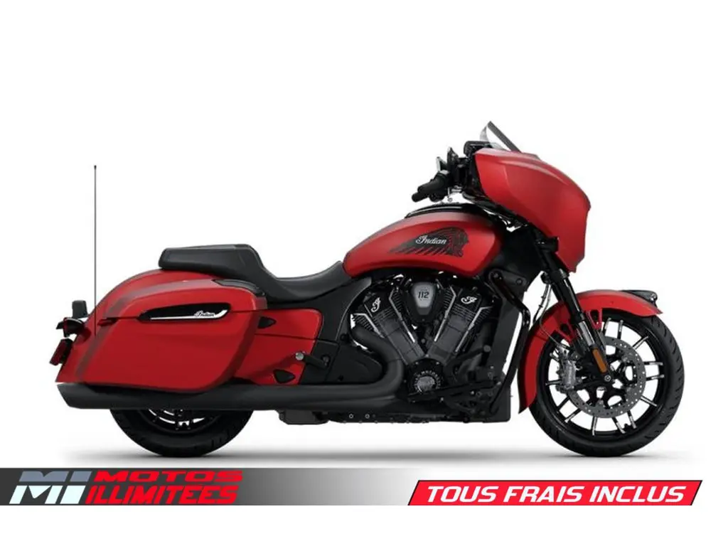 2025 Indian Motorcycles Chieftain PowerPlus Dark Horse With 112ci + Rider Assist Package + PowerBand Audio Package 