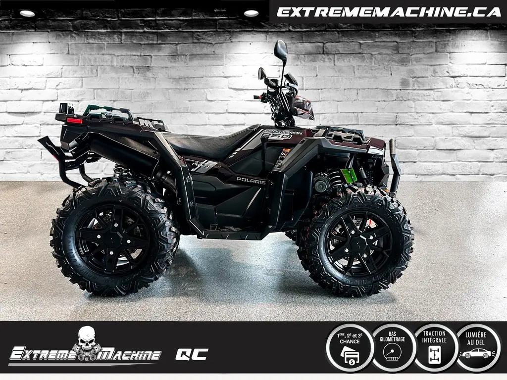Polaris SPORTSMAN 850 ULTIMATE TRAIL EPS 2024 - GARANTIE POLARIS 2029 - SEULEMENT 1.4KM!!!