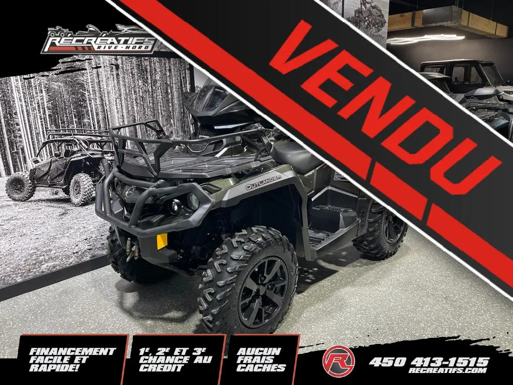 2021 Can-Am OUTLANDER MAX 850 XT **VRAI 2 PLACES!!**