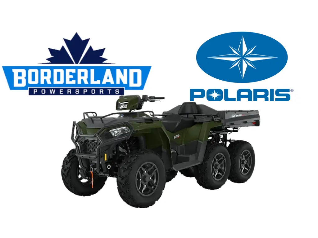2025 Polaris Sportsman 6 x 6 570 - Sage Green 