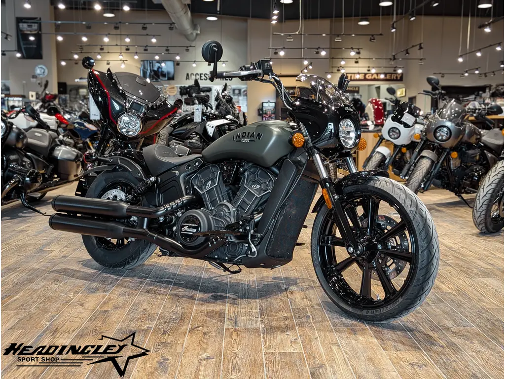 2023 Indian Motorcycle Scout Rogue ABS // Sagebrush Smoke