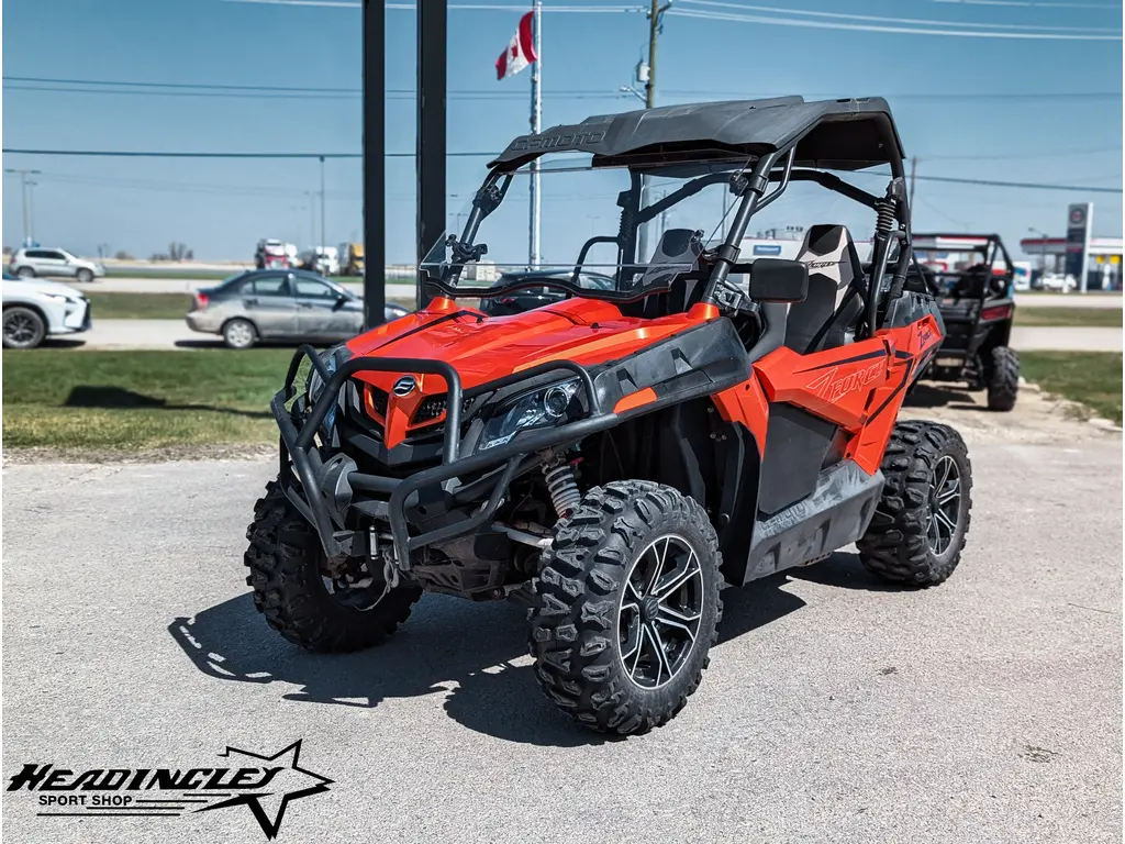 2022 CFMOTO ZFORCE 800 HO EPS LX TRAIL // Orange Lava