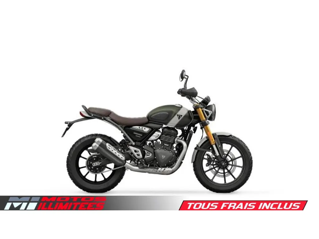 2025 Triumph Scrambler 400 X
