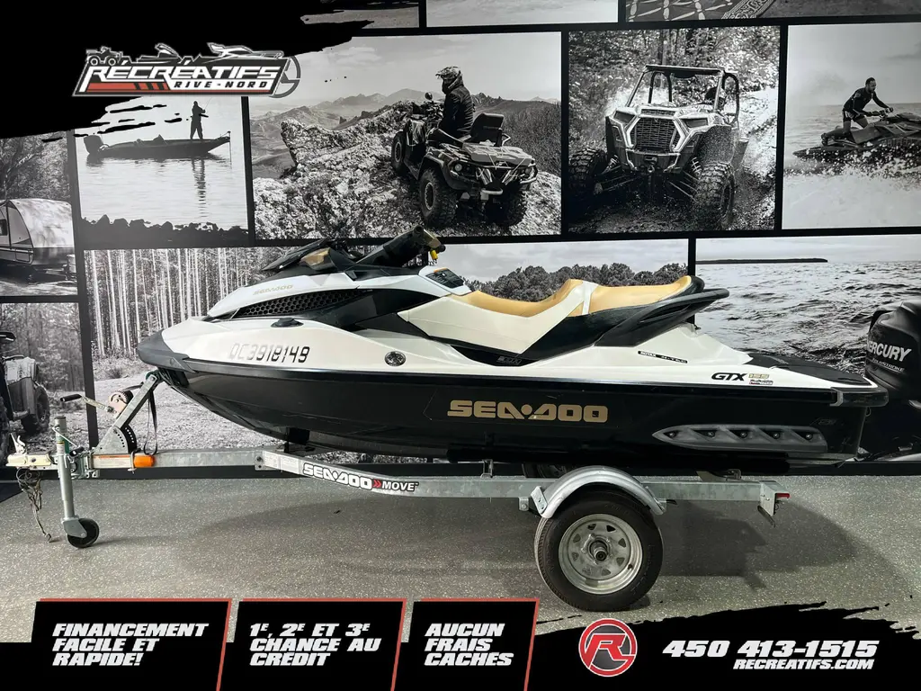 SEADOO GTX 155 S **TOILE DE TRANSPORT INCLUSE!!** 2013