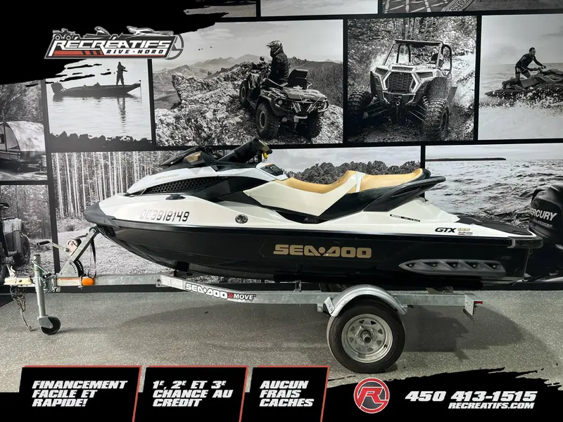 2013 SEADOO GTX 155 **TOILE DE TRANSPORT INCLUSE!!**