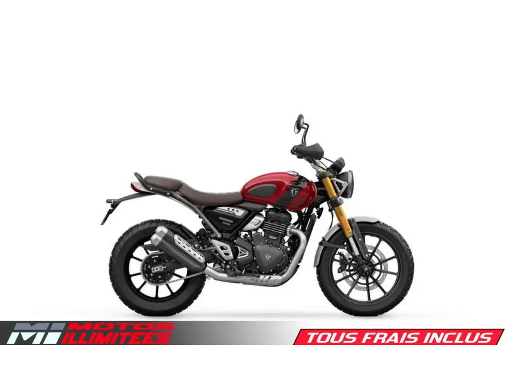 2025 Triumph Scrambler 400 X
