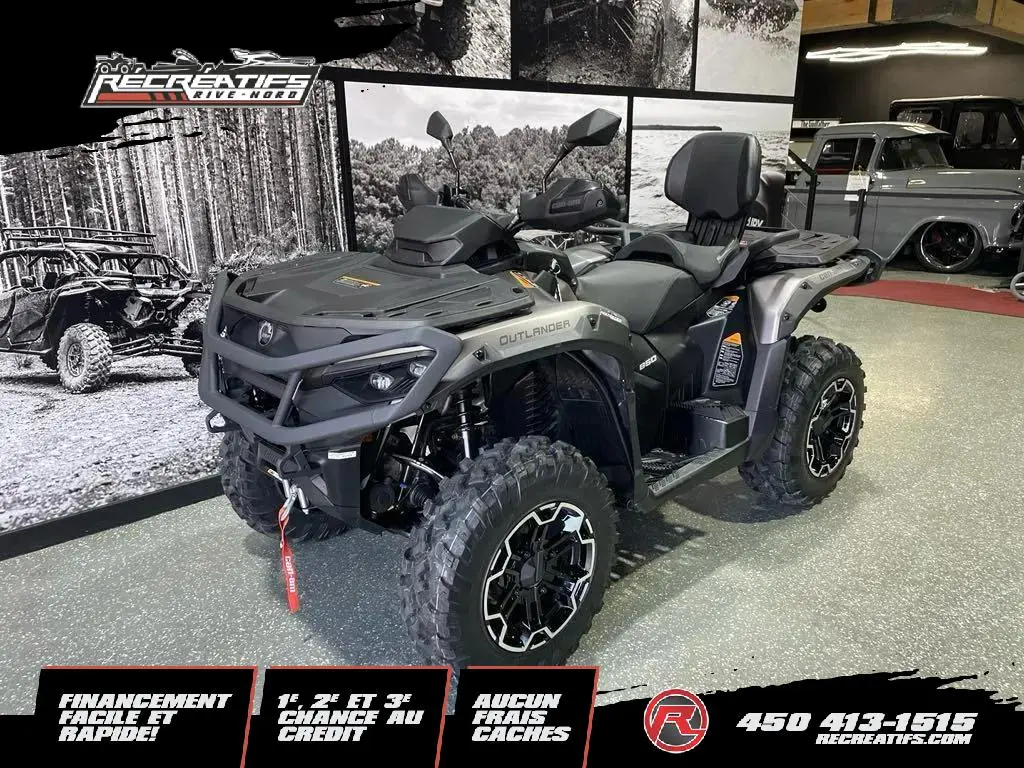 2025 Can-Am OUTLANDER MAX 850 XT **NOUVEAU LOOK ET NOUVEAU MOTEUR 999CC**