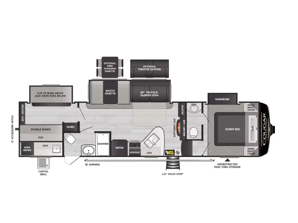 2022 Keystone RV COUGAR 32BH 