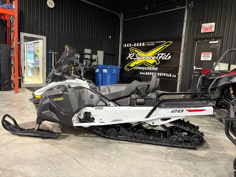 2025 Ski-Doo SKANDIC LE 20'' 600R E-TEC Silent Cobra 1.5'' E.S.