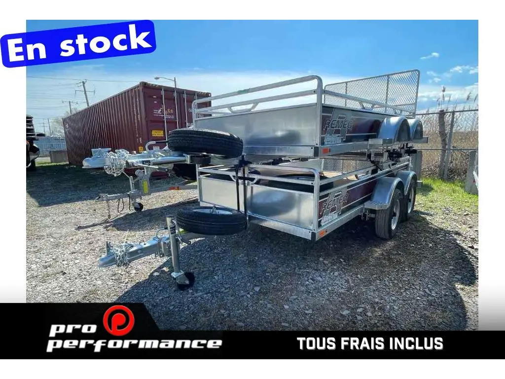 2025 Remeq REMORQUE 60X120 DOUBLE ESS 