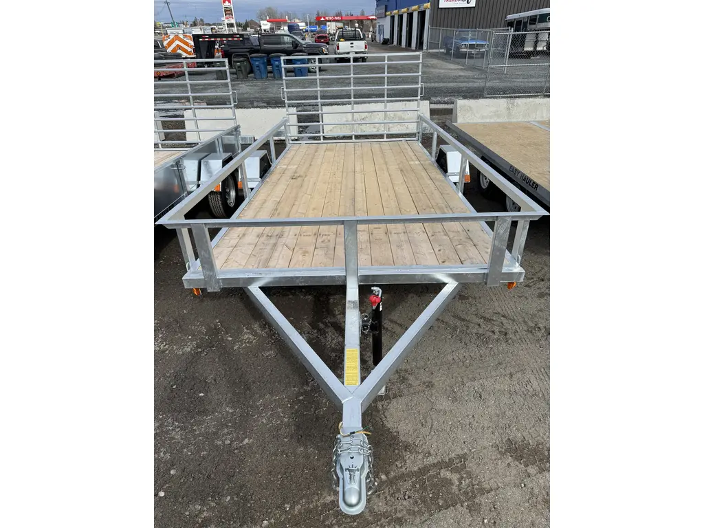 Easy Hauler TRAILER,UTL,82"X14',GALV,REAR RAMP 2025