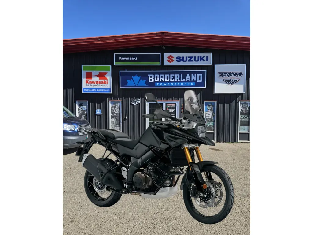 2024 Suzuki V-Strom 1050DE-Glass Sparkle Black/Metallic Mat Black 