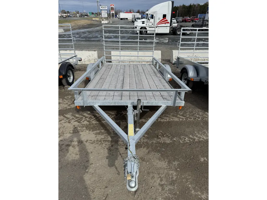 2024 Easy Hauler TRAILER,UTL,68"x123",GALV,REAR RAMP