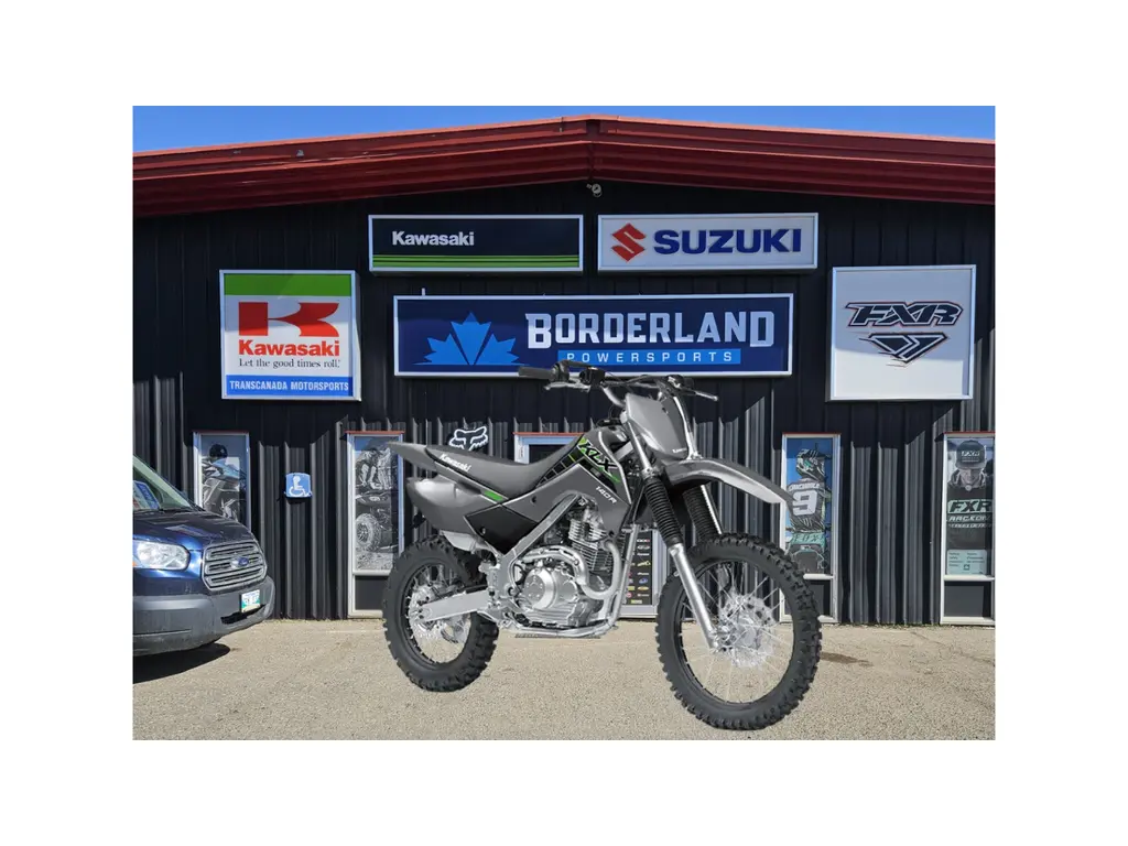 2025 Kawasaki KLX® 140R-BATTLE GRAY 