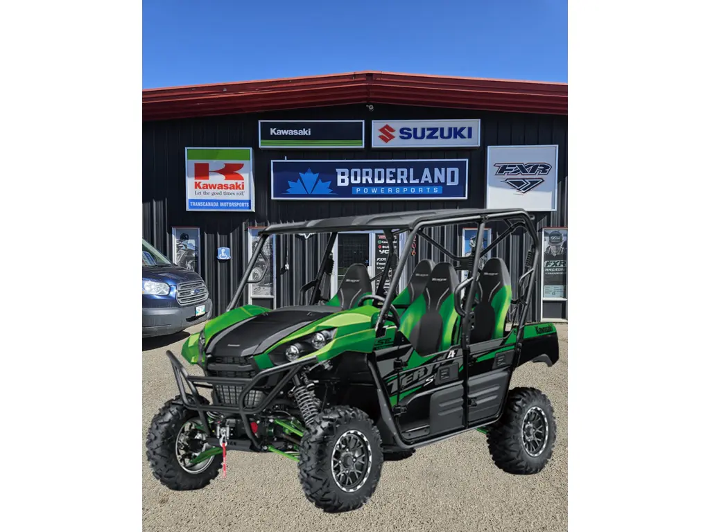 2025 Kawasaki Teryx4™ S SE-Candy Lime Green/Super Black