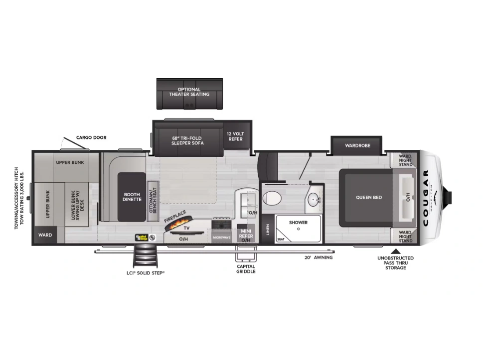 2024 Keystone Rv Cougar 29bhl alt