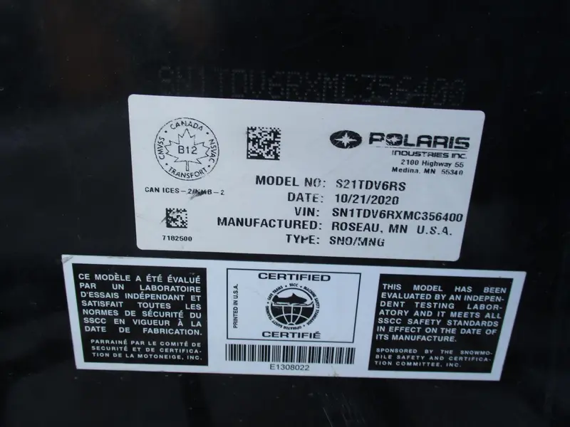 2021 Polaris matryx VR1 650